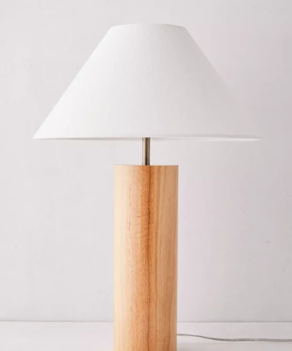 Tafoukt - Lampe de table en bois de chêne
