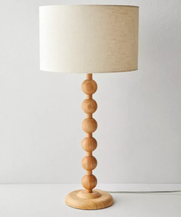 Yemma - Lampe de table en bois